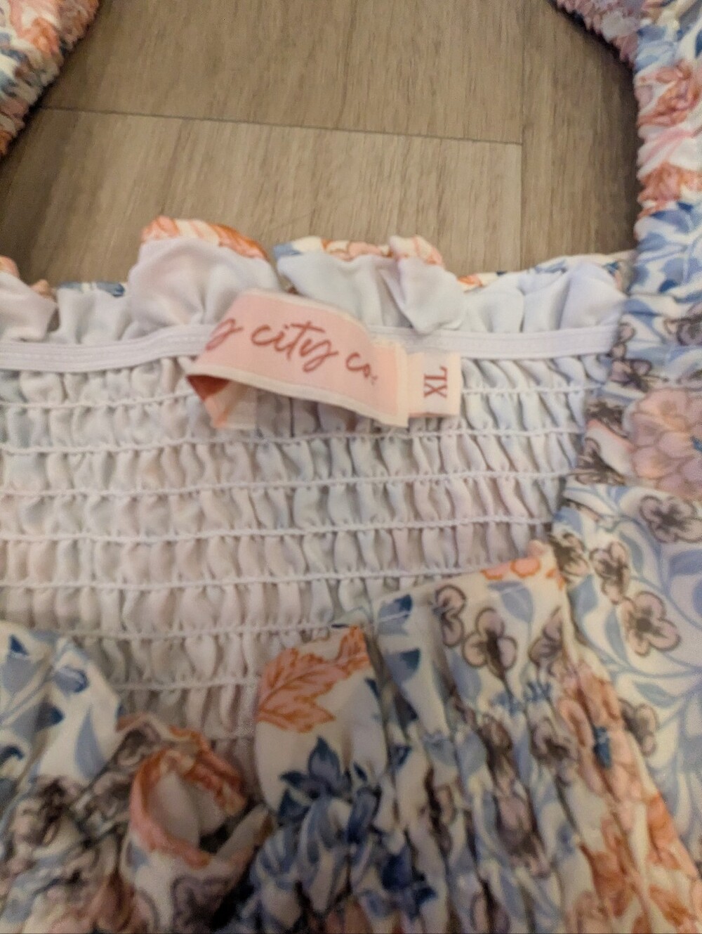 Ivy City Size Xl Cute Patterned Maxi Dress - Picture 6 of 8